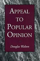 Appeal to popular opinion