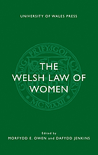 The Welsh law of women : studies presented to Professor Daniel A. Binchy