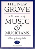 The new Grove dictionary of music and musicians. 19 : Tiomin to Vidung