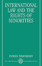 International law and the rights of minorities.