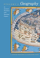 Geographia By Ptolemy Summary Ptolemy's Geography : An Annotated Translation Of The Theoretical Chapters  (Book, 2000) [Worldcat.org]