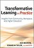 Transformative learning in practice : insights... by  Jack Mezirow 