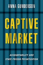book cover for Captive market : accountability and state prison privatization