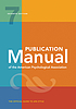 Publication manual of the American Psychological... by  American Psychological Association, 