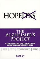Cover Art for The Alzheimer's Project