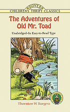 The adventures of Old Mr. Toad