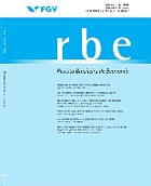 Revista brasileira de economia : RBE ; revista da Escola de Pós-Graduação em Economia da Fundação Getúlio Vargas.