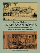 Craftsman homes : architecture and furnishings of the American arts and crafts movement