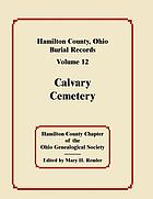 Hamilton County, Ohio, burial records