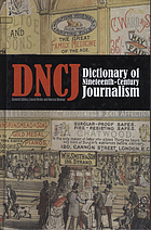 Dictionary of nineteenth-century journalism in Great Britain and Ireland