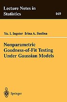 Nonparametric goodness-of-fit testing under Gaussian models