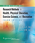 Essentials of Research Methods in Health, Physical... by Richard Wayne Latin