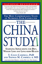 The china study: startling implications for diet, weight loss and long-term health.