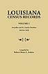 Louisiana census records by  Robert Bruce L Ardoin 