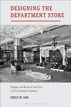 book cover for Designing the department store : display and retail at the turn of the twentieth century