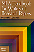 MLA Handbook for Writers of Research Papers. by Joseph Gibaldi
