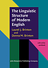 The Linguistic structure of modern English by Laurel J Brinton
