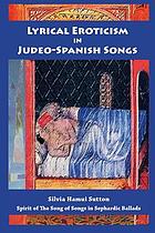 Lyrical eroticism in Judeo-Spanish songs