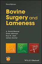 Bovine surgery and lameness