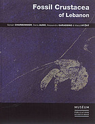 Fossil crustacea of Lebanon