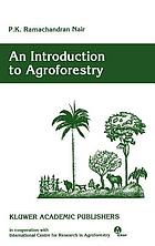 An introduction to agroforestry