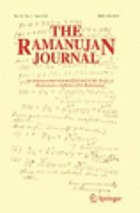 The Ramanujan journal
