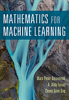 Front cover image for Mathematics for machine learning