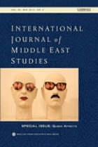 International journal of Middle East studies.