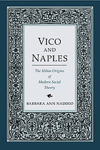 Vico and Naples : the urban origins of modern social theory