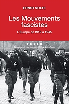 Les mouvements fascistes : l'Europe de 1919 à 1945