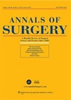 Annals of surgery.