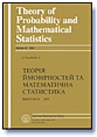 Theory of probability and mathematical statistics.
