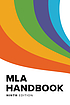 MLA handbook for writers of research papers door Joseph  1942-  MLA handbook for writers of research papers Gibaldi