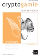 Cryptogamie. Mycologie