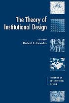 The theory of institutional design