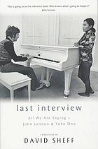 Last interview all we are saying - John Lennon and Yoko Ono