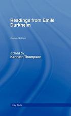 Readings From Emile Durkheim Ebook 04 Worldcat Org