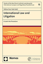 International law and litigation : a look into procedure