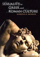Sexuality in Greek and Roman culture