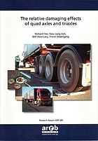 The relative damaging effects of quad axles and triaxles