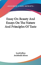 Essay on beauty