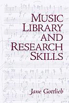 Music library and research skills