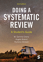 Front cover image for Doing a systematic review : a student's guide