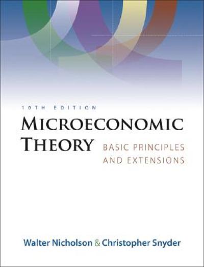 Models in Microeconomic Theory ('He' Edition)