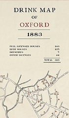 Drink map of Oxford.