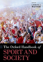 Front cover image for The Oxford handbook of sport and society