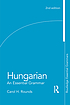 Hungarian : an essential grammar by Carol H Rounds