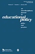 Educational policy. by  Politics of Education Association, 