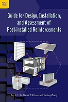 Guide for Design, Installation, and Assessment of Post-Installed Reinforcements.