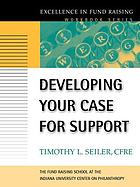 Developing your case for support
